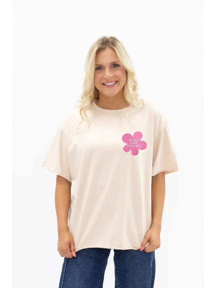 G & E Lead with Grace Relaxed Fit Tee