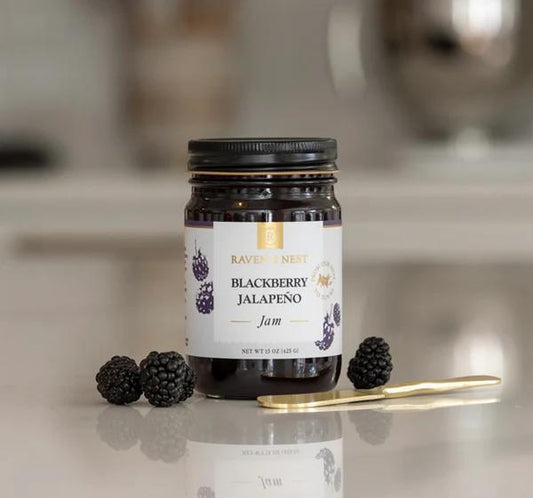 Raven's Nest Original Blackberry Jalapeno Jam