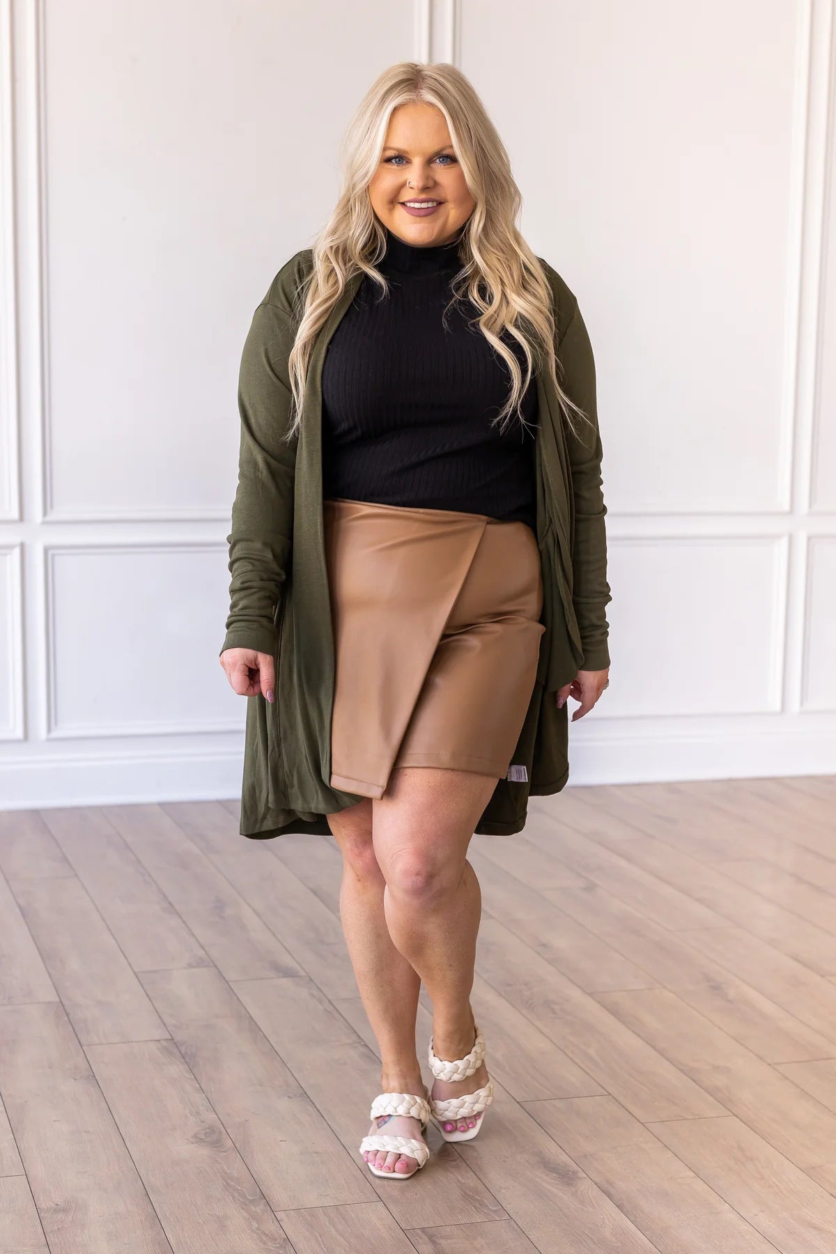 Olive Cardigan