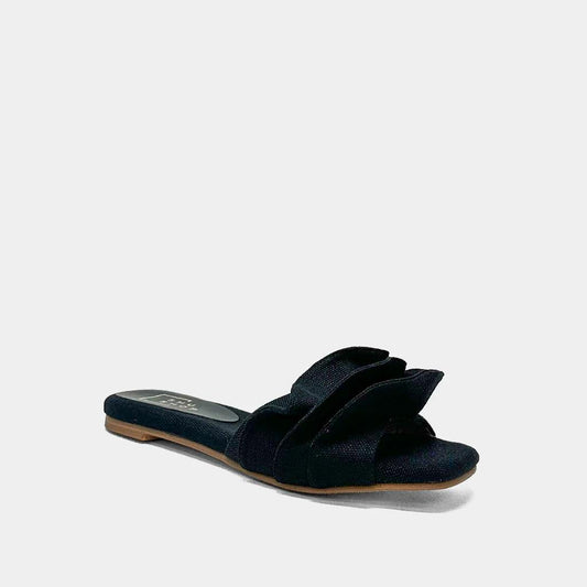 ShuShop Daisy Black Slide/Sandal
