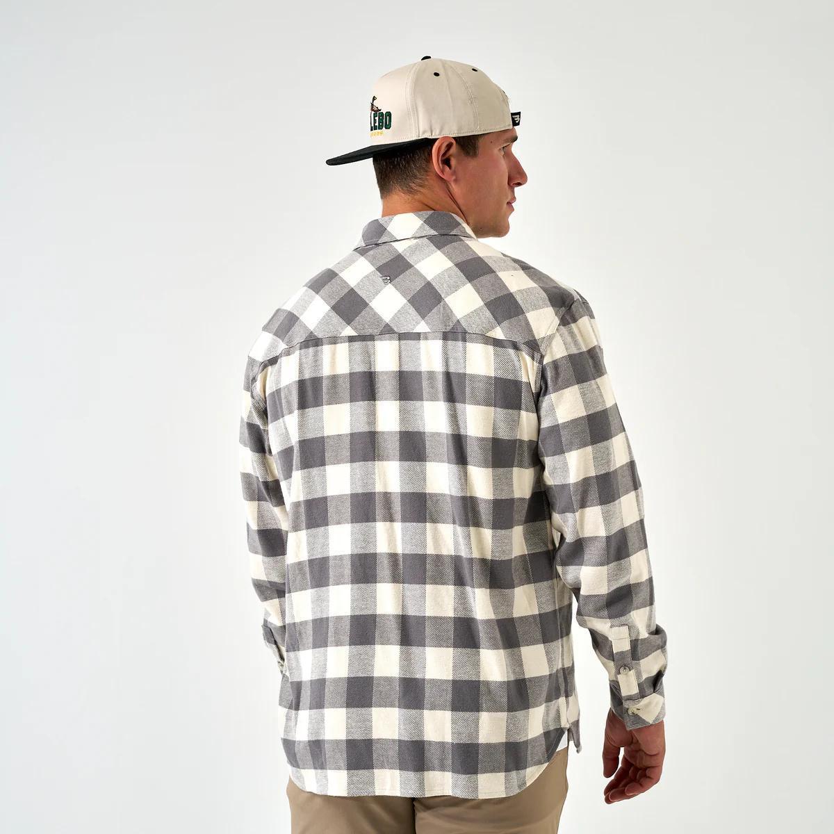 Burlebo Flannel Shirt - Grey Buffalo