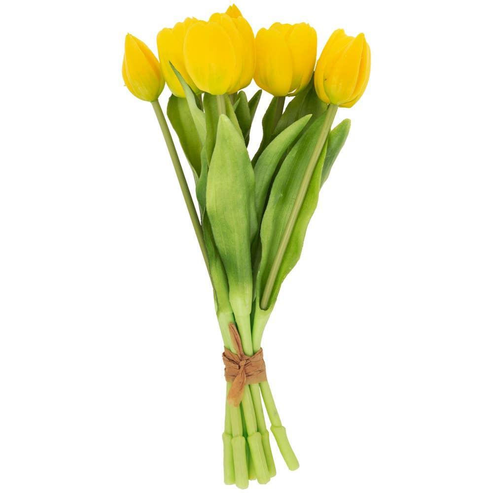 12.5" Fresh Picked Faux Tulip Bundle