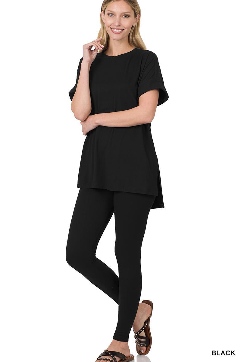 ZENANA 57024 Brushed Microfiber Loungewear Set
