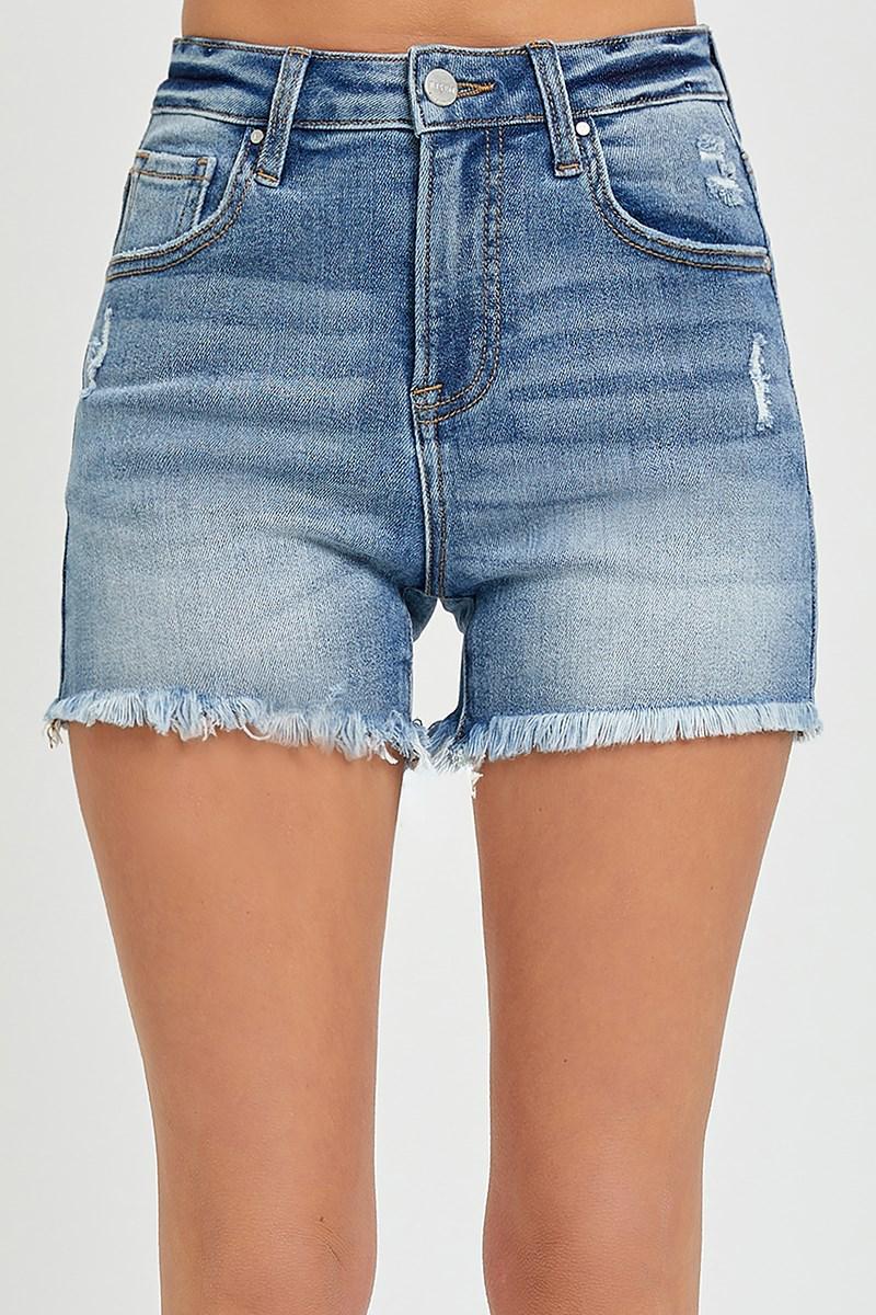Risen RDS6106 High Rise Shorts