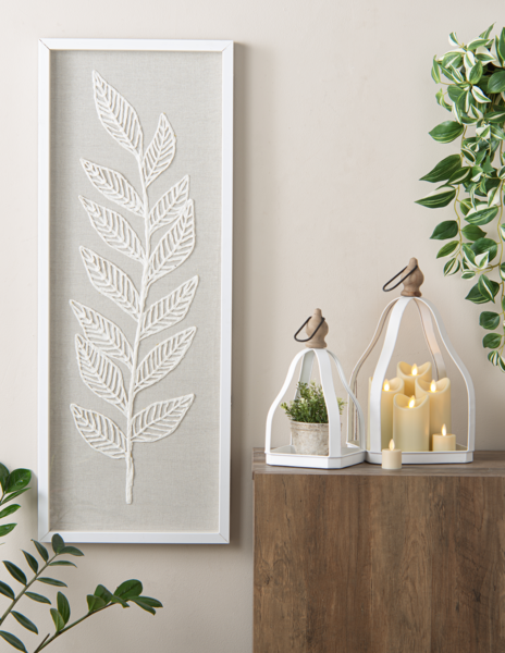 Tapered Curve Centerpiece Tray with Handle