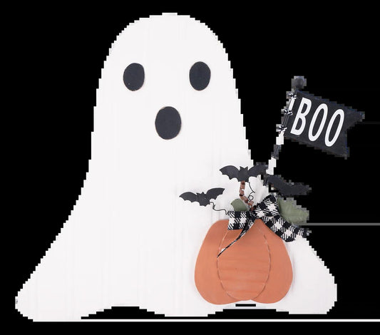 Boo Flag Ghost Topper