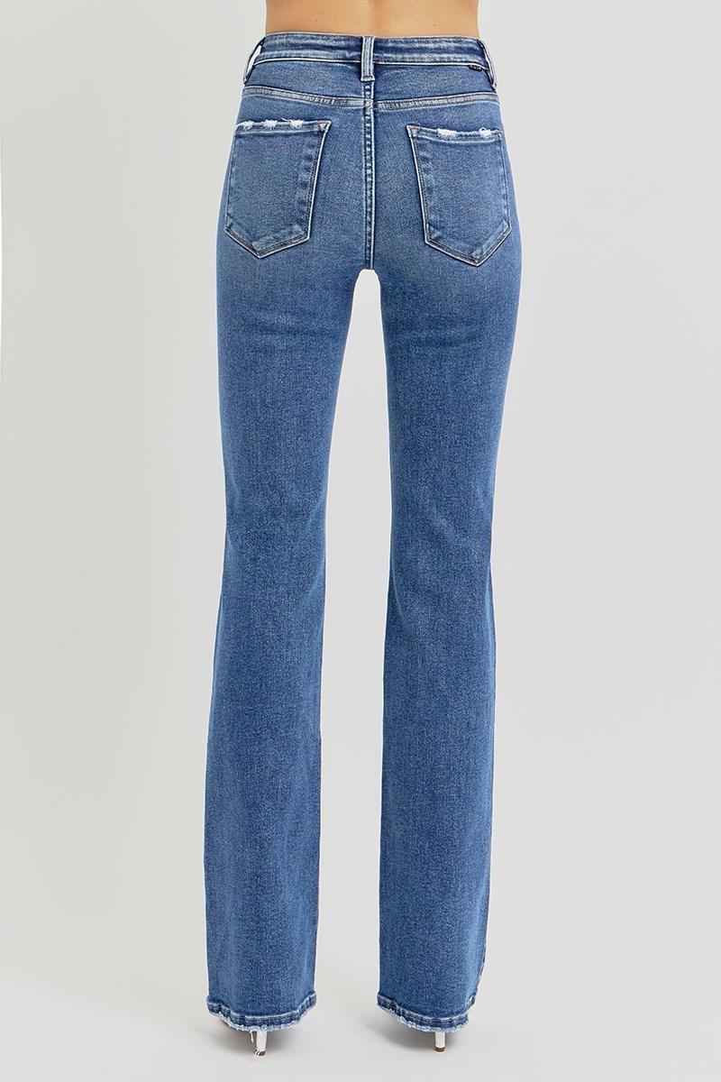 RISEN RDP5939 TUMMY CONTROL HIGH RISE STRAIGHT JEANS