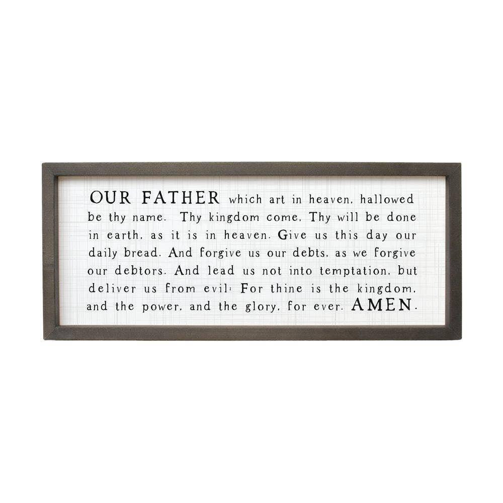 Farmhouse Frames - Our Father