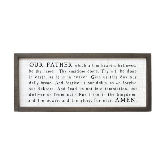Farmhouse Frames - Our Father