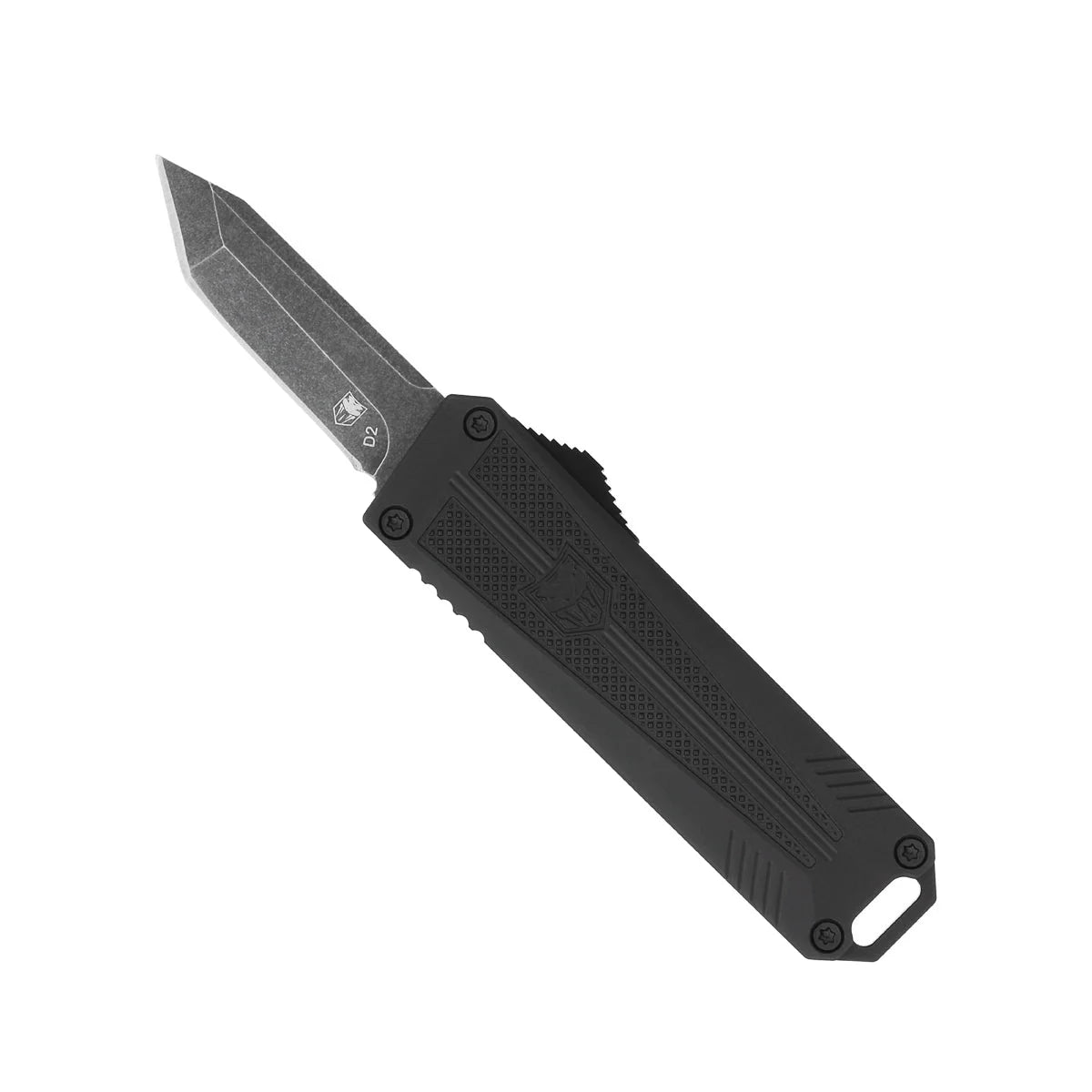 CobraTec California OTF Black - Drop Not Serrated