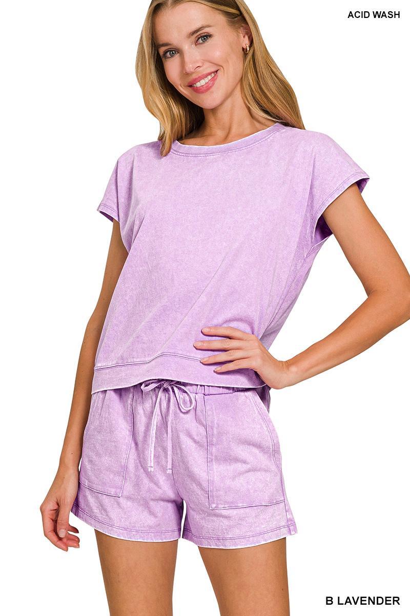 Zenana CTCPW-3441Y Premium Cotton Washed Sleeveless Set
