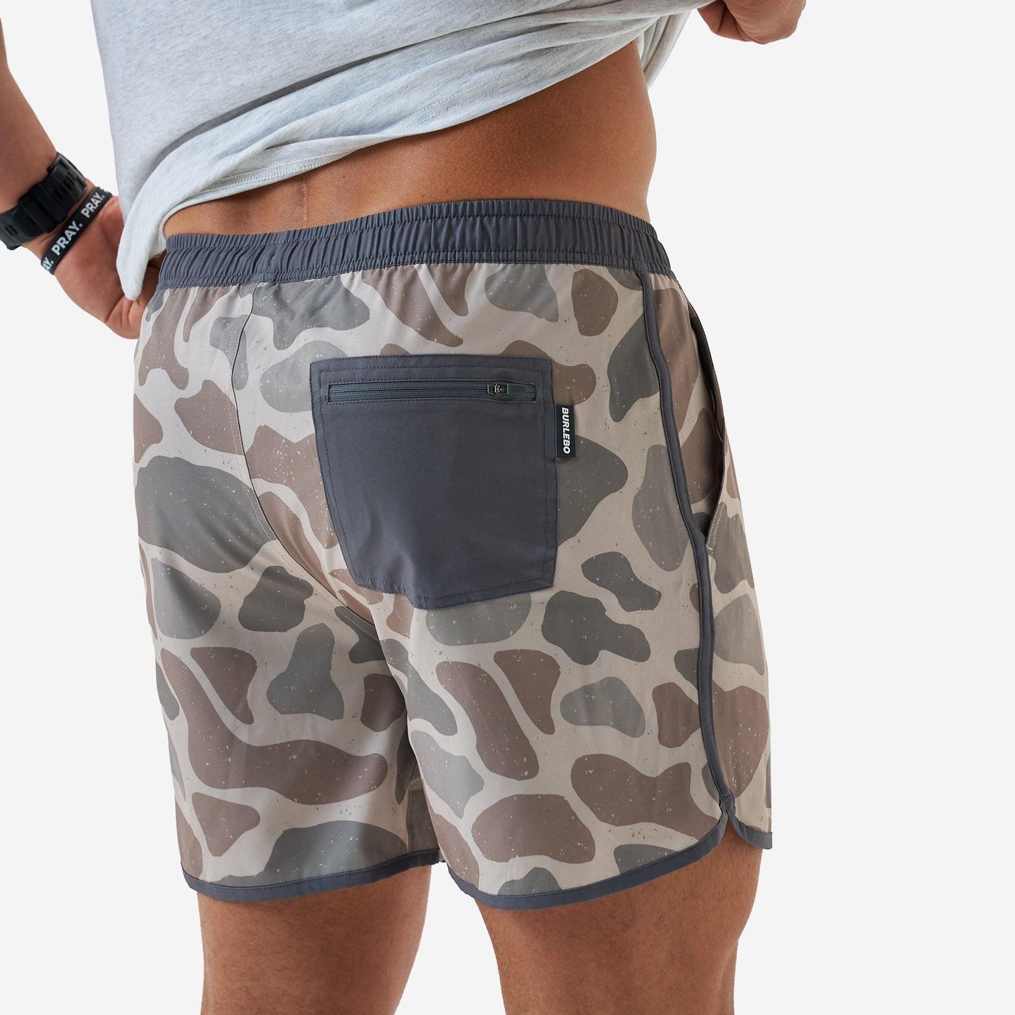 Burlebo Swim Trunks - Jumbo Deer Camo