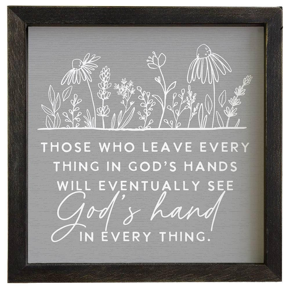 Everything In God's Hand - Rustic Frames