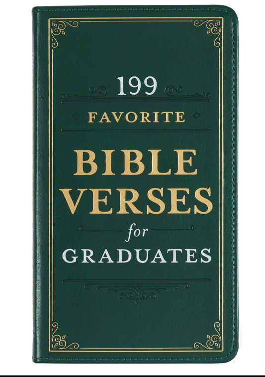 199 Favorite Bible Verses for Graduates Faux Leather