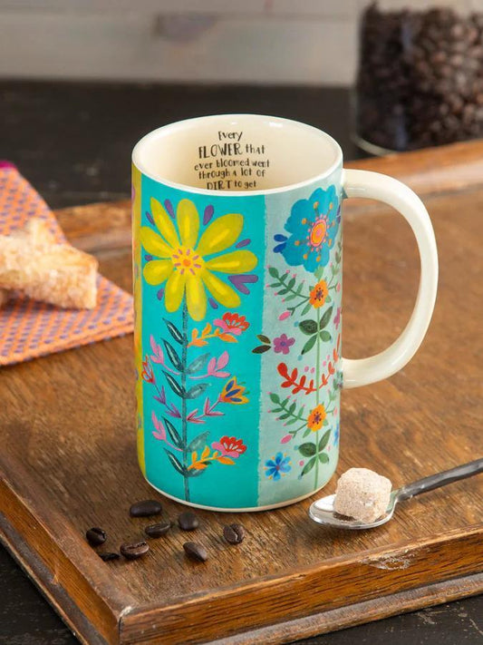 Natural Life Every Flower Latte Mug