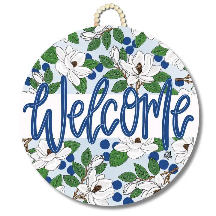 DK Magnolia Welcome Door Hanger