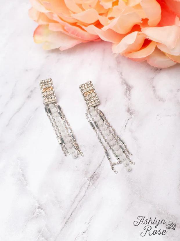 Fringe Earrings - Gold or Silver