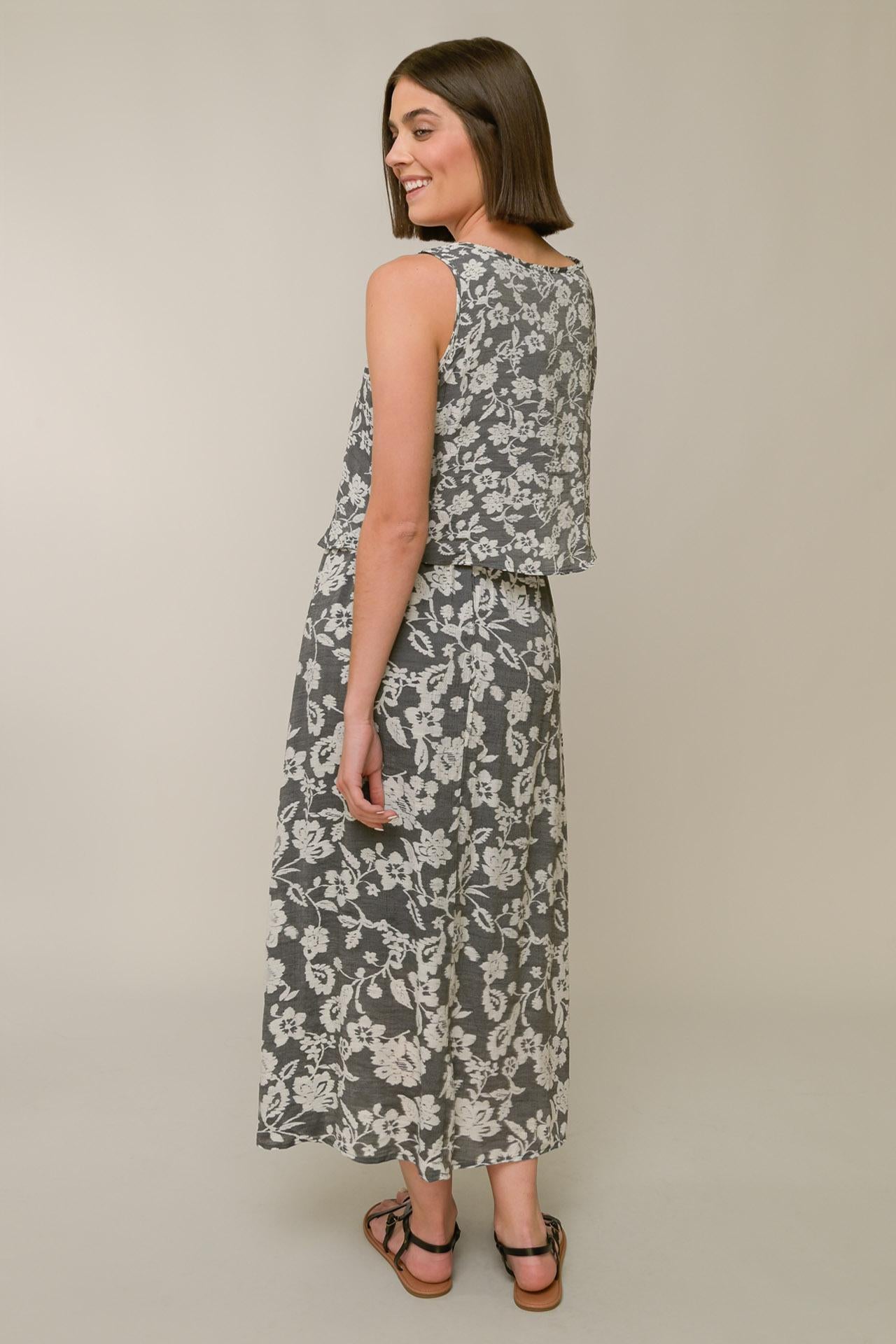 S/L Popover Maxi Dress