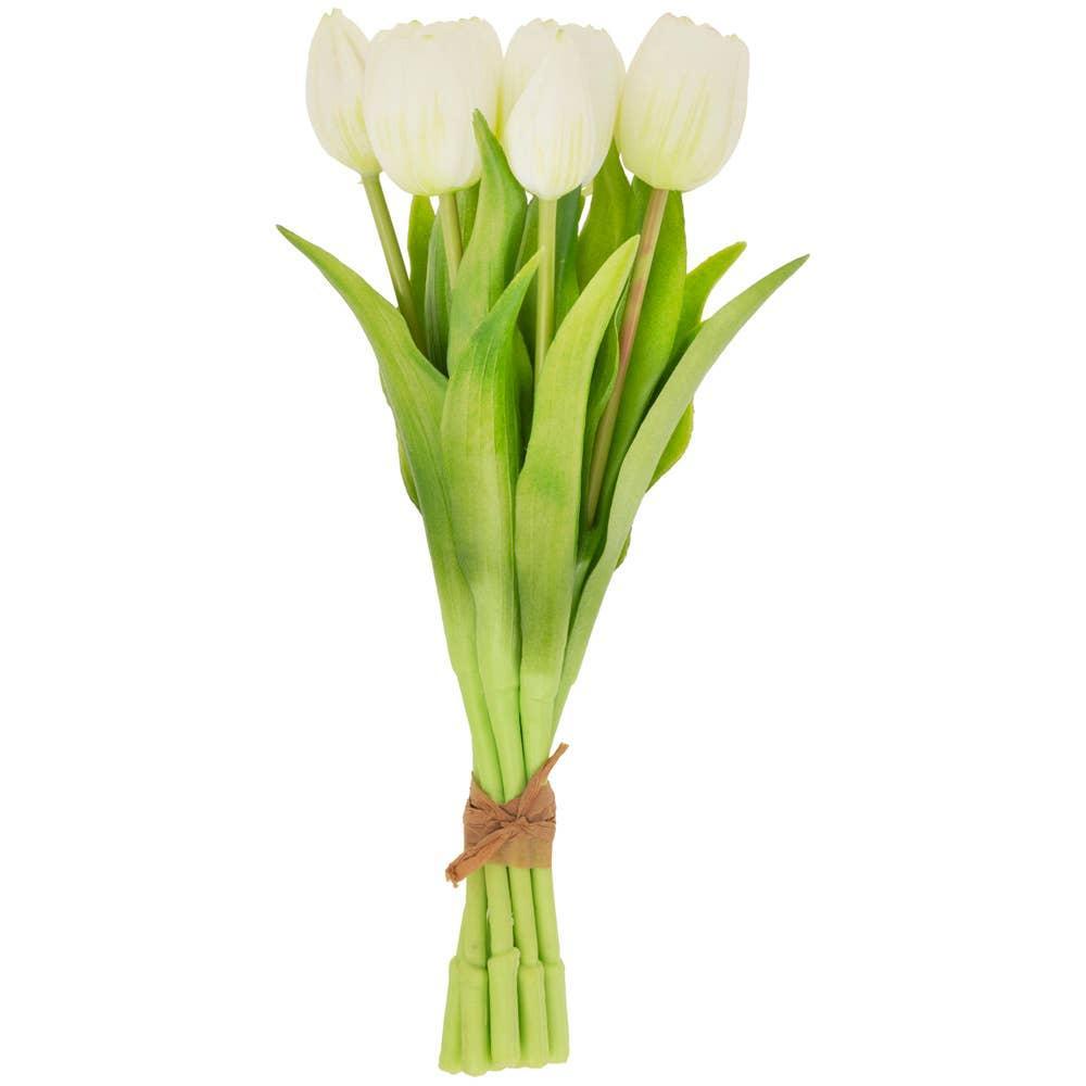 12.5" Fresh Picked Faux Tulip Bundle