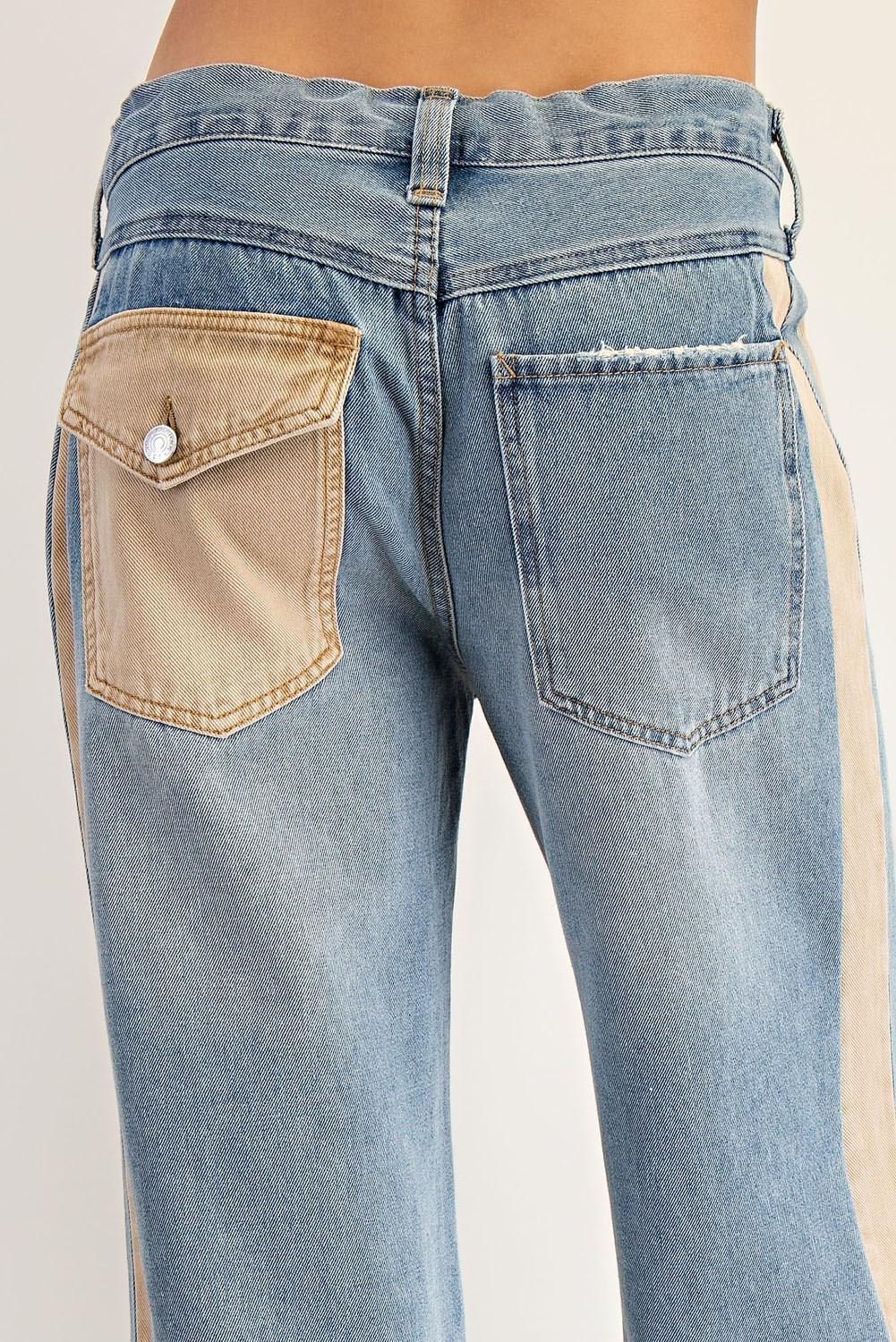 ee:some Mineral Washed Drawstring Side Stripe Pants ✨