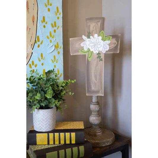 Wooden Cross Topper