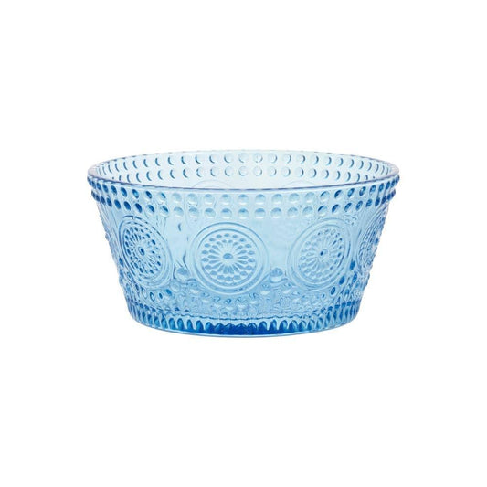 4.75" Dia Sky Blue Codi Glass Bowl