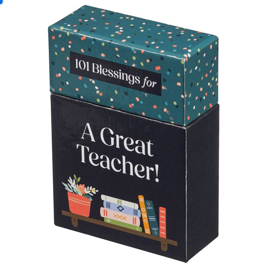 Box of Blessings For A Great Teacher New