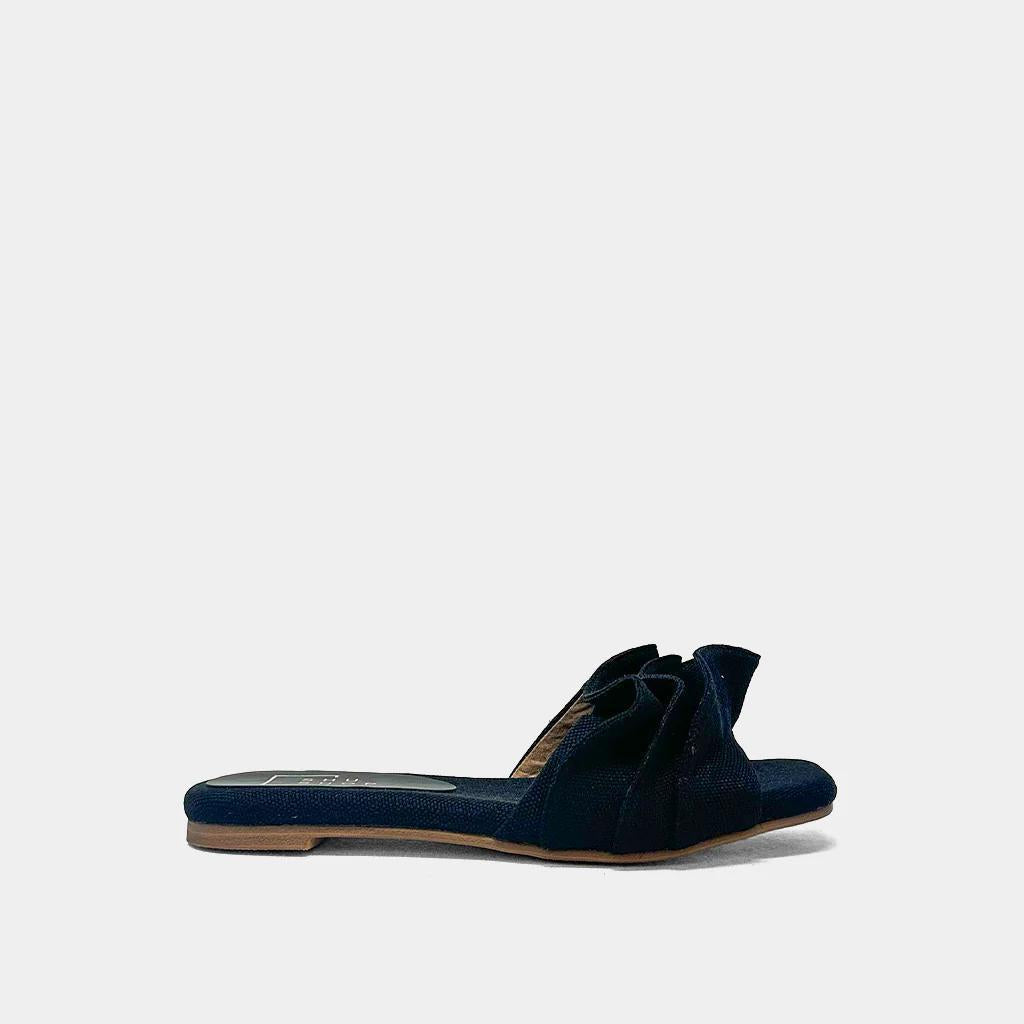 ShuShop Daisy Black Slide/Sandal