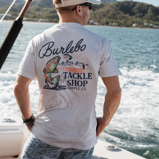 BURLEBO SS - Tackle Shop - Heather Oatmeal