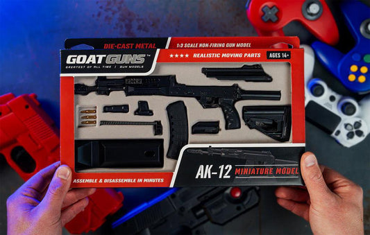 Goat Gun AK-12 "JACK'S MEAT" Color: Black