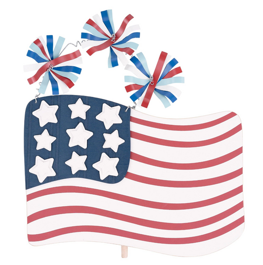 Stars & Stripes Flag Topper - Fourth of July