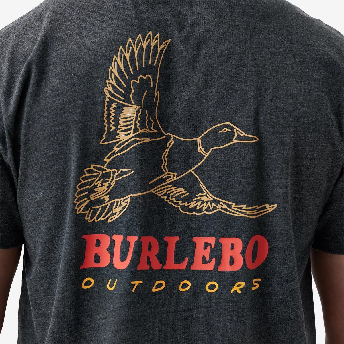 Short Sleeve Tee - Duck Wild - Heather Black