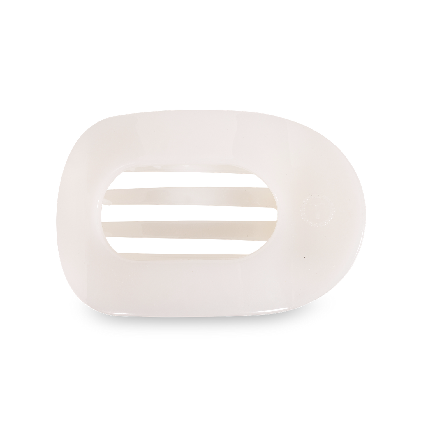 Teleties Round Flat Hair Clip | Large