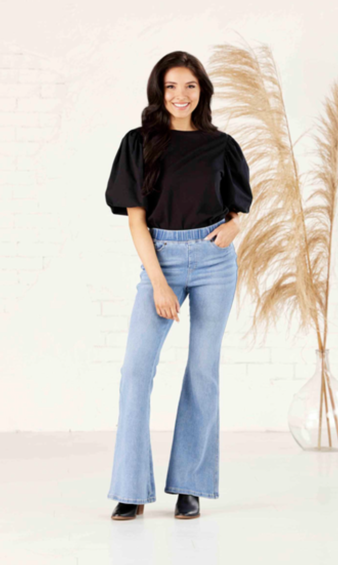 MudPie SICILY FLARE JEANS