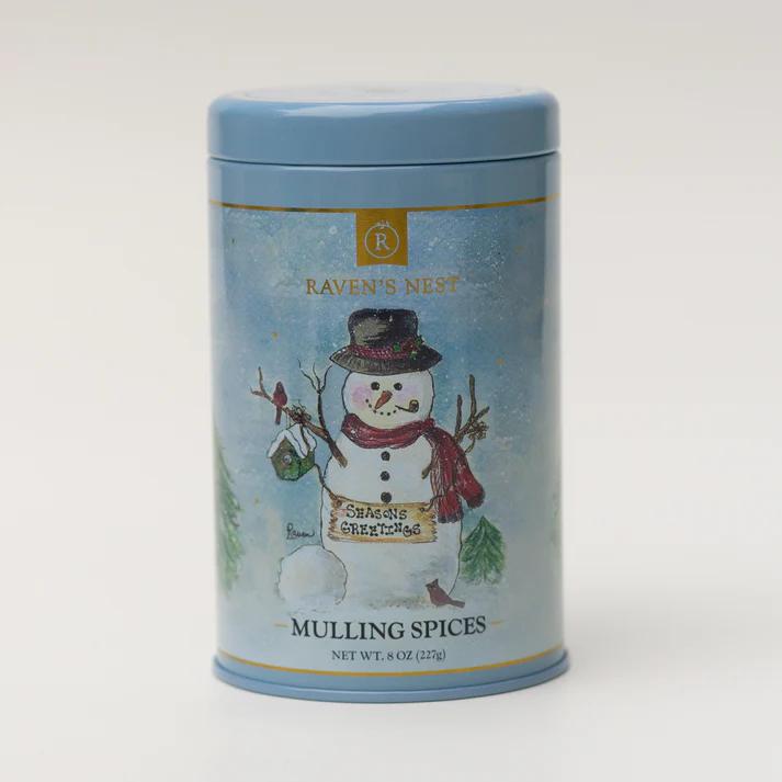 Raven's Nest NEW! Snowman - Raven's Holiday Keepsake Tin