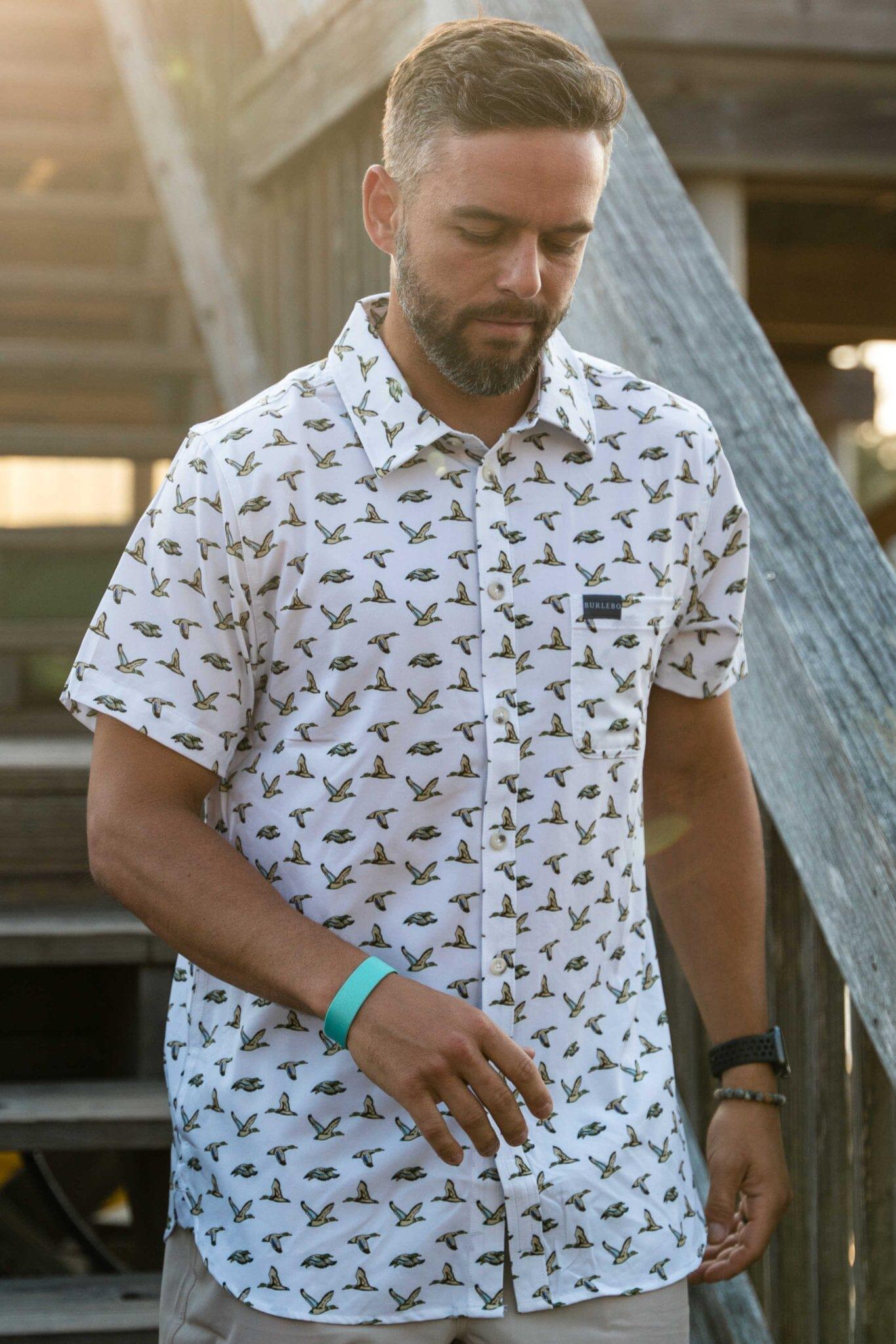 PERFORMANCE BUTTON UP - Ducks