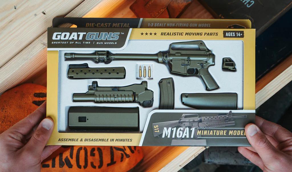 Goat Gun MINIATURE 1:3 SCALE M16A1 "S17"  Grenedier MODEL