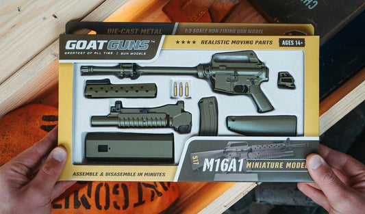 Goat Gun MINIATURE 1:3 SCALE M16A1 "S17"  Grenedier MODEL
