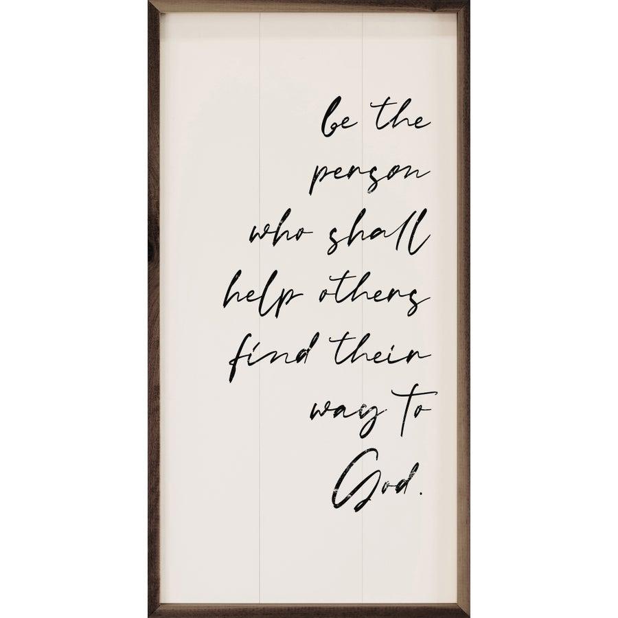Be The Person White