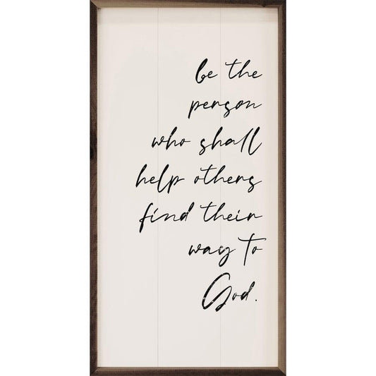 Be The Person White