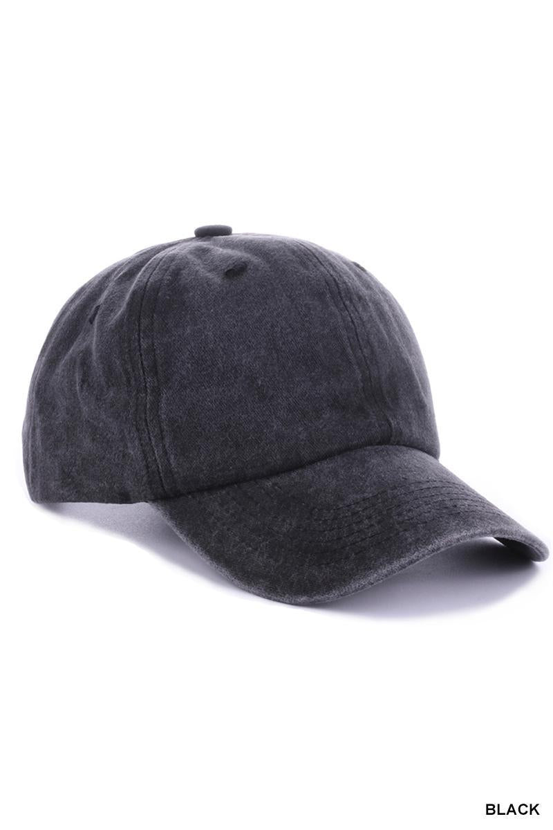 Zenana Vintage Washed Baseball Cap U-719