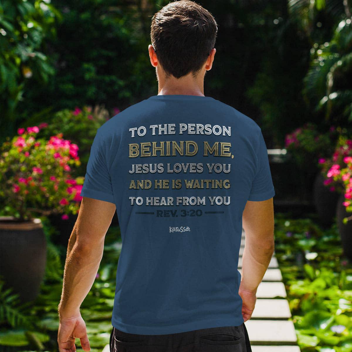 Kerusso Person Behind Me Christian T-Shirt