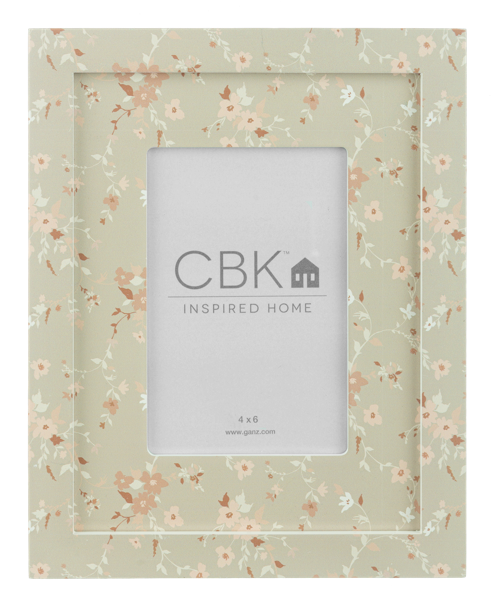 Vintage Floral 4x6 Frame