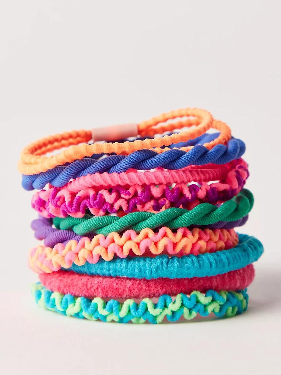 Natural Life Textured Hair Ties, Set of 10