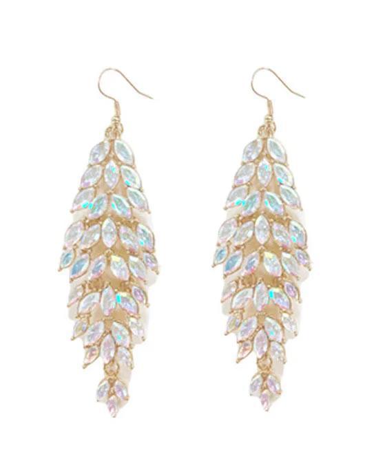 GOLD CHANDELIER EARRINGS