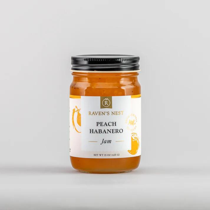 Raven's Nest Peach Habanero Jam
