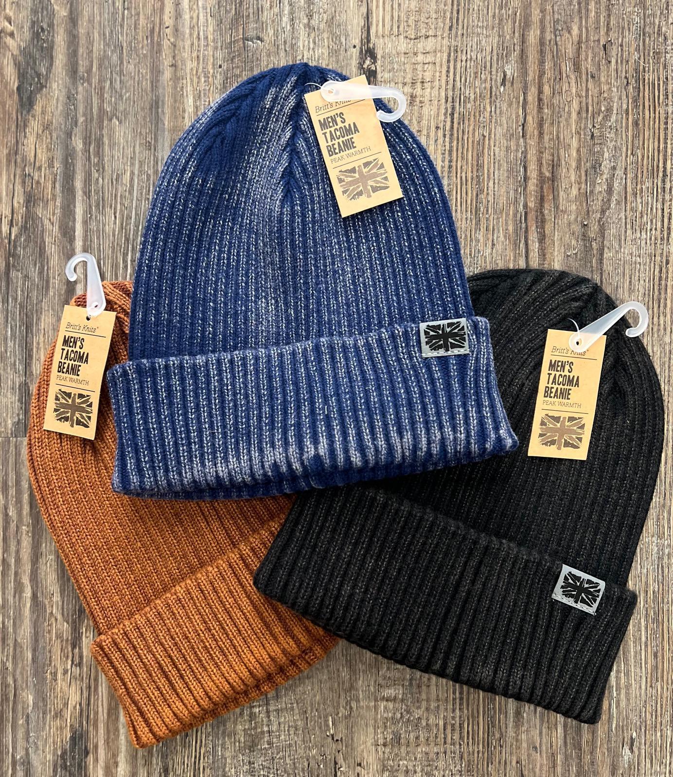 Mens Brown Beanie