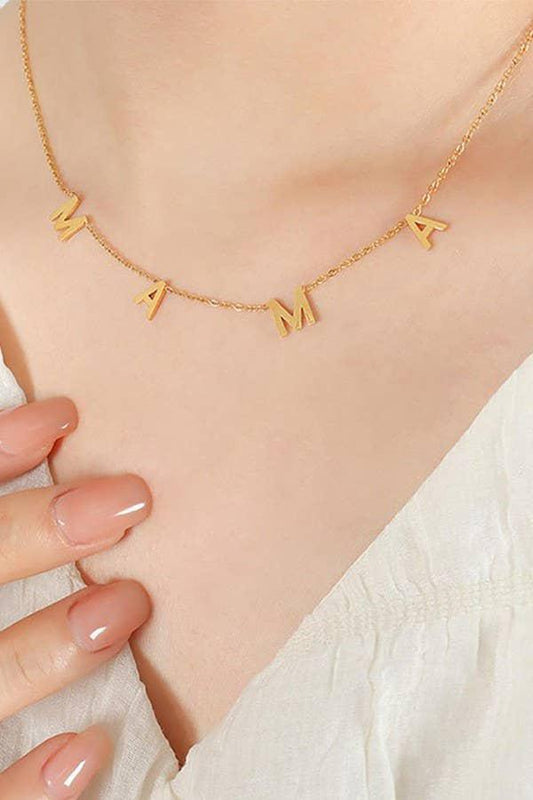 STAINLESS STEEL WATERPROOF TARNISH FREE NECKLACE