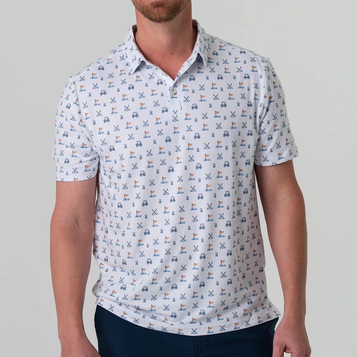 BURLEBO Performance Polo - Hole In One