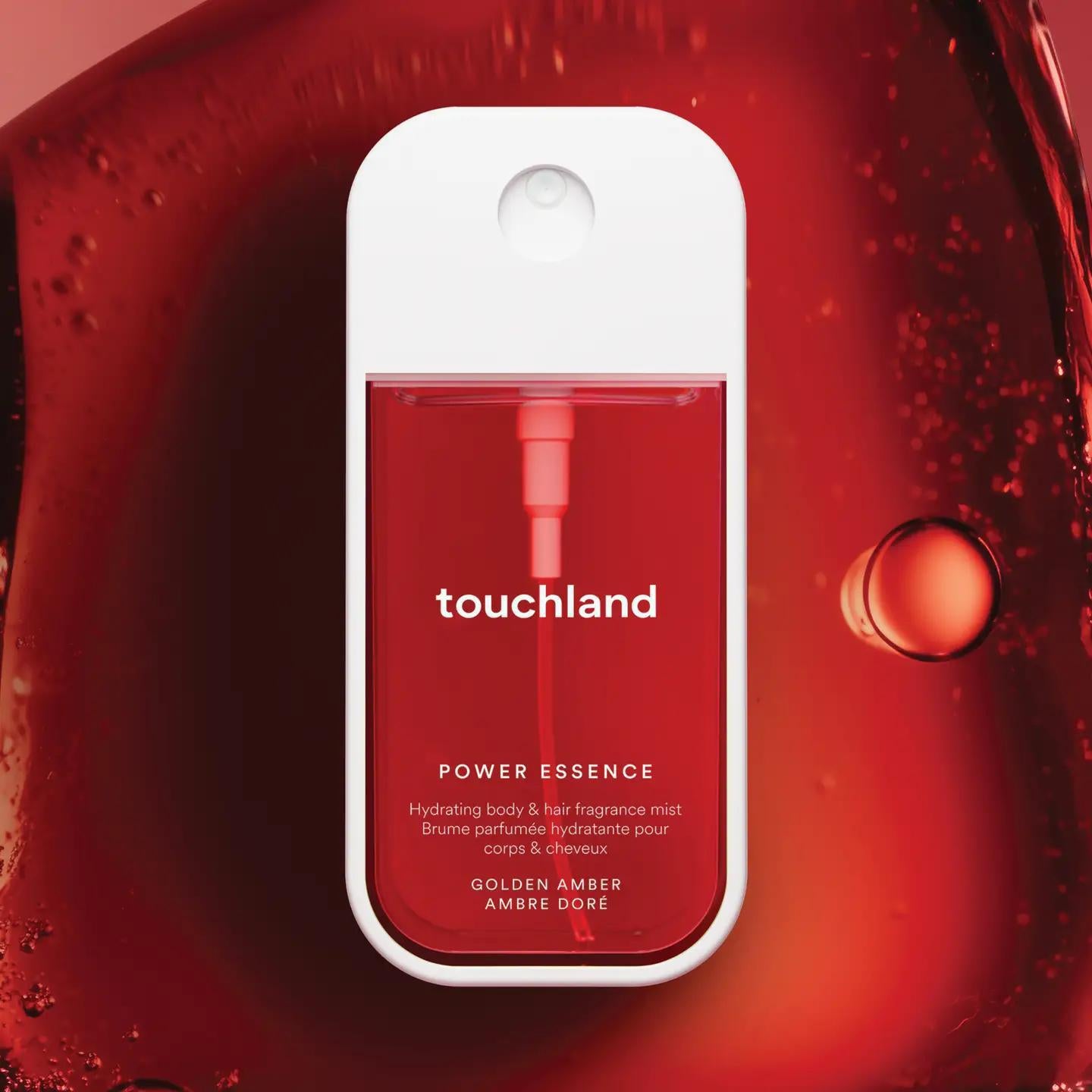 TOUCHLAND Golden Amber Power Essence Body & Hair Fragrance Mist